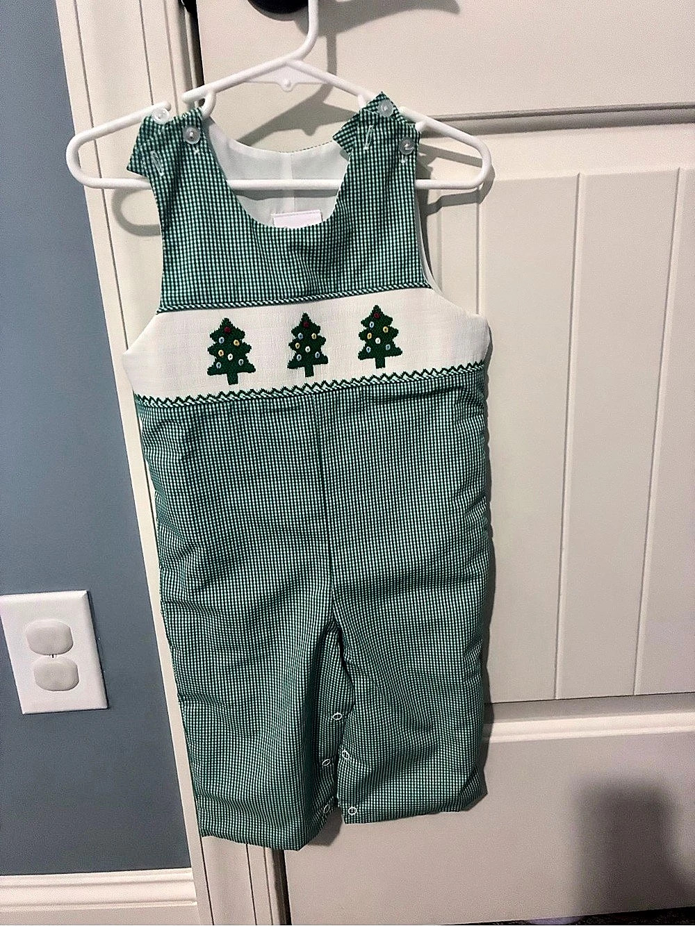 Stitchy Fish Boys Christmas Tree Long Jon Jon